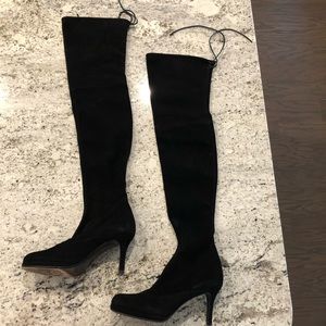 Stuart Weitzman - Women’s Black Over the Knee Boots